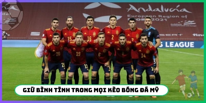 Giữ bình tĩnh trong mọi kèo bóng đá Mỹ